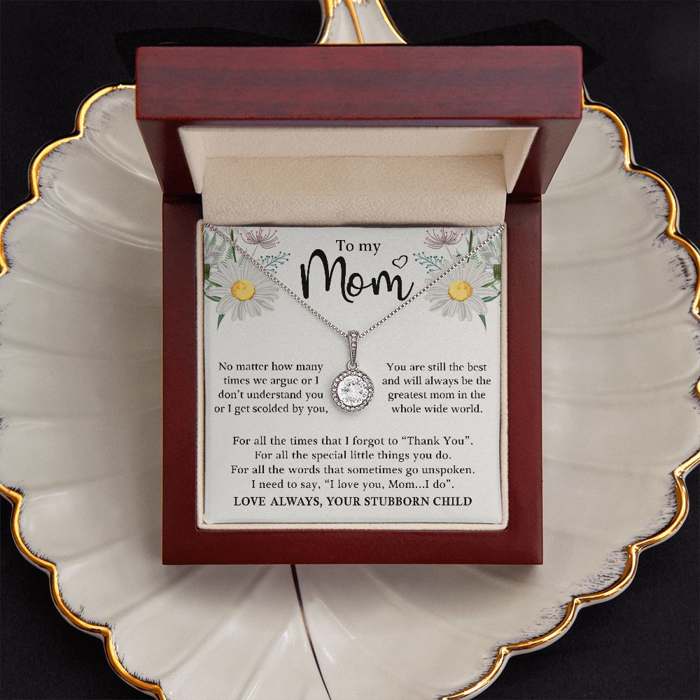 To My Mom - Greatest Mom - Eternal Hope Necklace