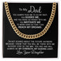 To My Dad - You Motivate Me - Cuban Link Chain