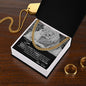 To My Son From Dad - This Old Lion Will Always Have Your Back - Cuban Link Chain Necklace