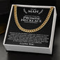 To My Man - The Journey - Cuban Link Chain Necklace - Gift for Man