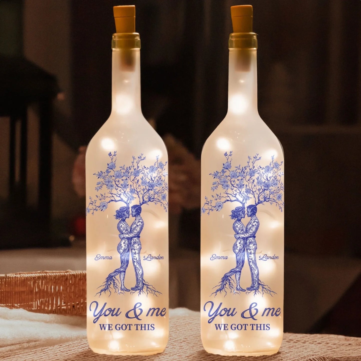 Anniversary-Gift-Toile-De-Jouy-Style-Personalized-Bottle-Lamp_2