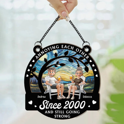 Annoying-Each-Other-Since-Personalized-Window-Hanging-Suncatcher-Ornament_5