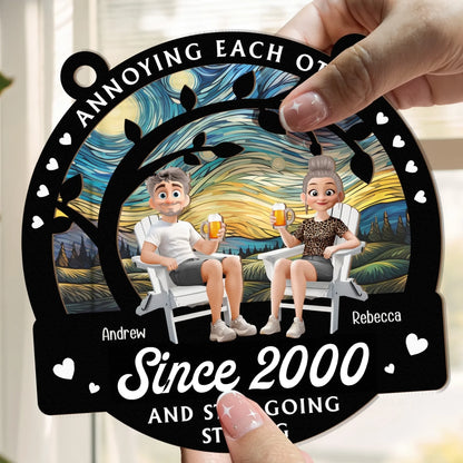 Annoying-Each-Other-Since-Personalized-Window-Hanging-Suncatcher-Ornament_4