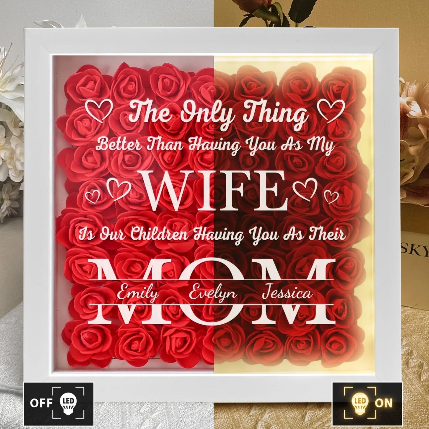 Having-You-As-My-Wife-Mother_s-Day-Gift-Personalized-Flower-Shadow-Box-With-LED-Light-3