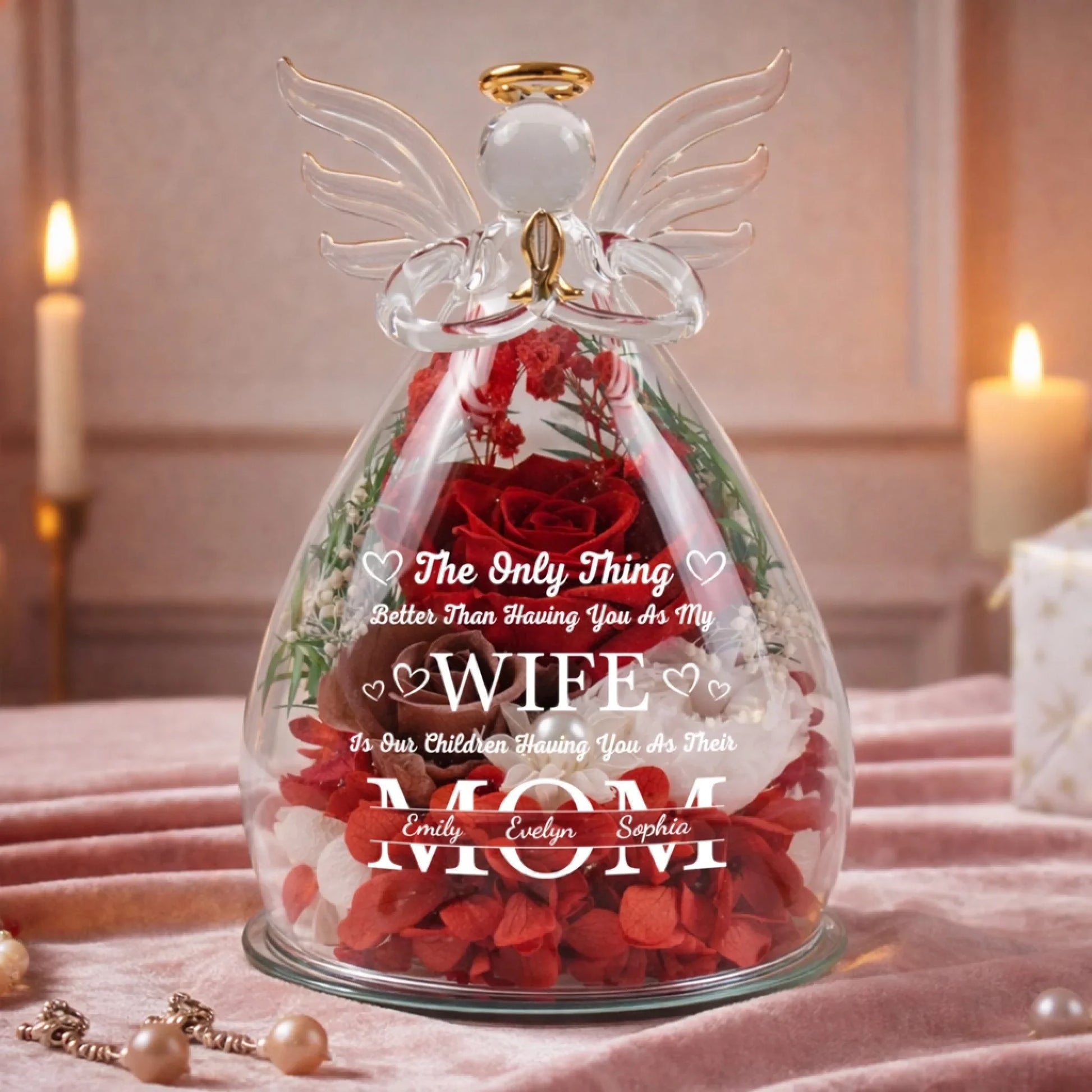 Having_You_As_My_Wife_Mother_s_Day_Gift_For_Wife_Personalized_Flower_In_Glass_Angel_Figurines_2