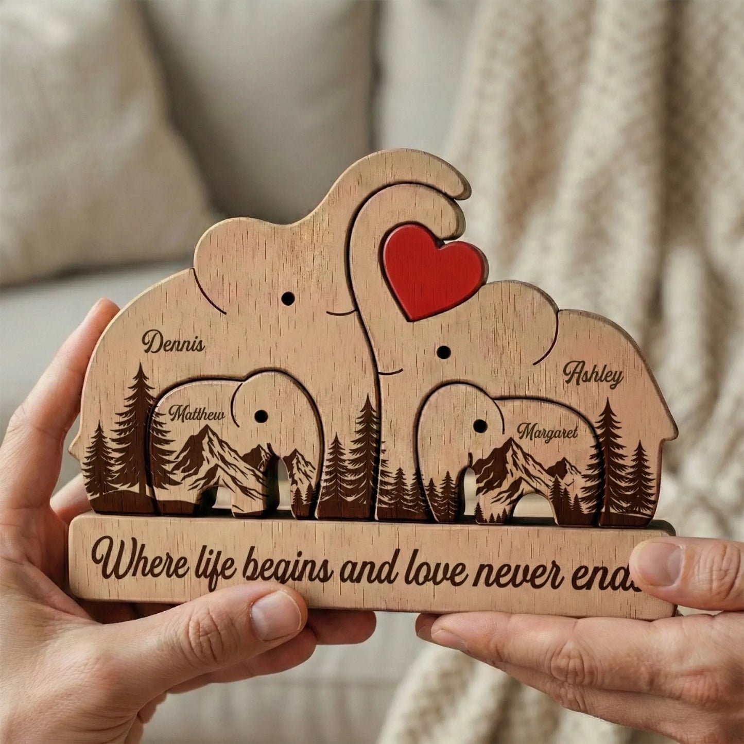 Wooden_Elephant_Family_Puzzle_Fathers_Day_Gift_For_Dad_Husband_Personalized_Puzzle_2