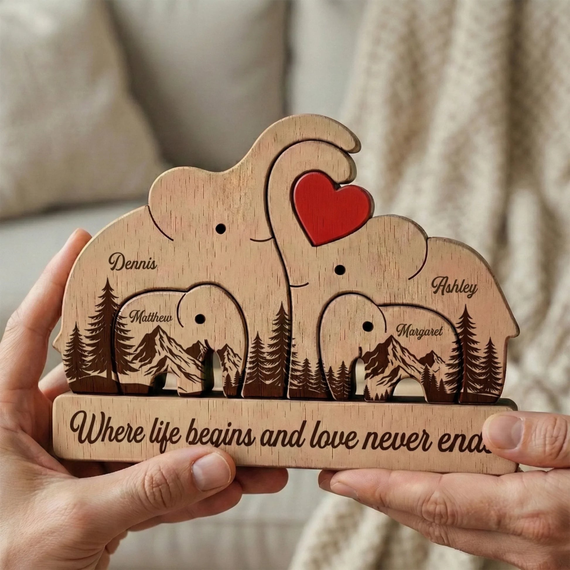 Wooden_Elephant_Family_Puzzle_Fathers_Day_Gift_For_Dad_Husband_Personalized_Puzzle_2