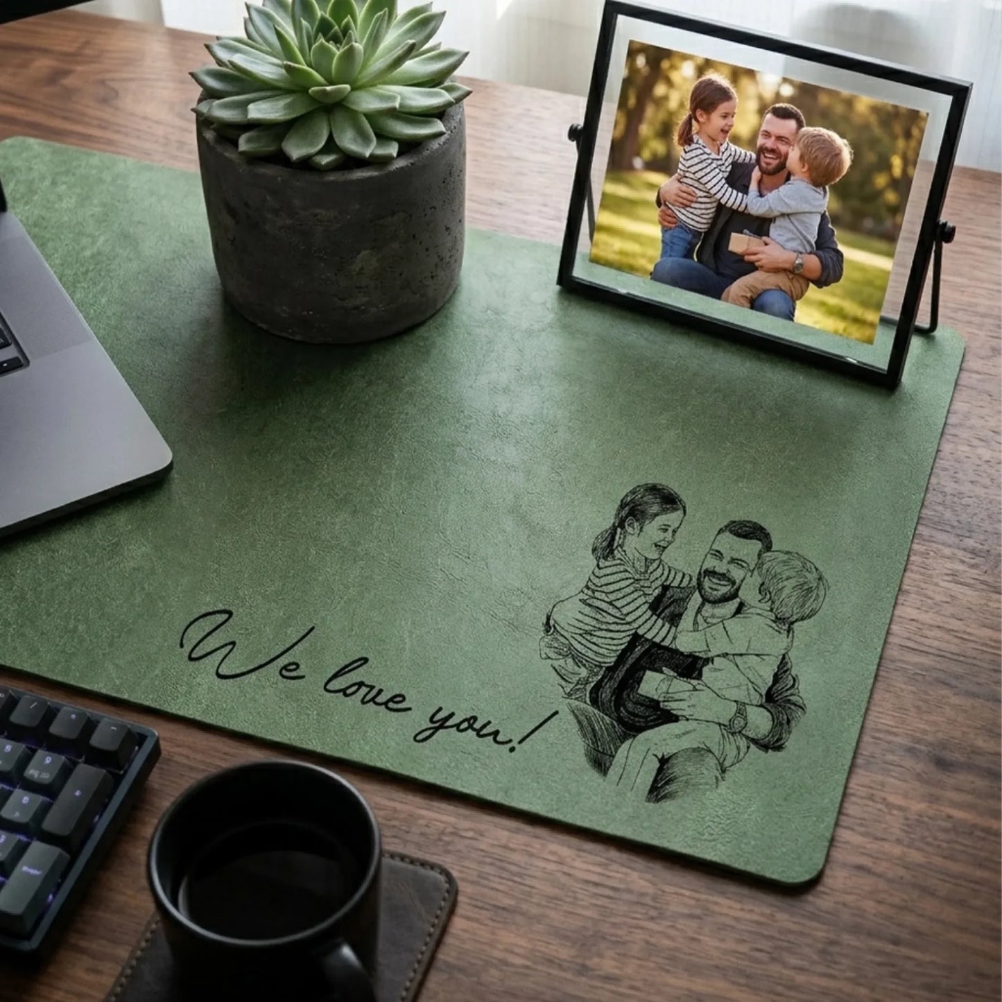 We_Love_You_Custom_Photo_Sketch_Line_Art_Fathers_Day_Gift_For_Husband_Dad_Personalized_D