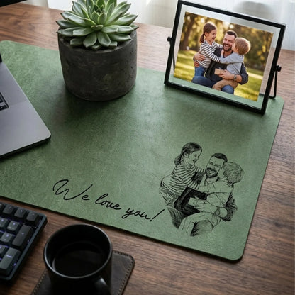 We_Love_You_Custom_Photo_Sketch_Line_Art_Fathers_Day_Gift_For_Husband_Dad_Personalized_D