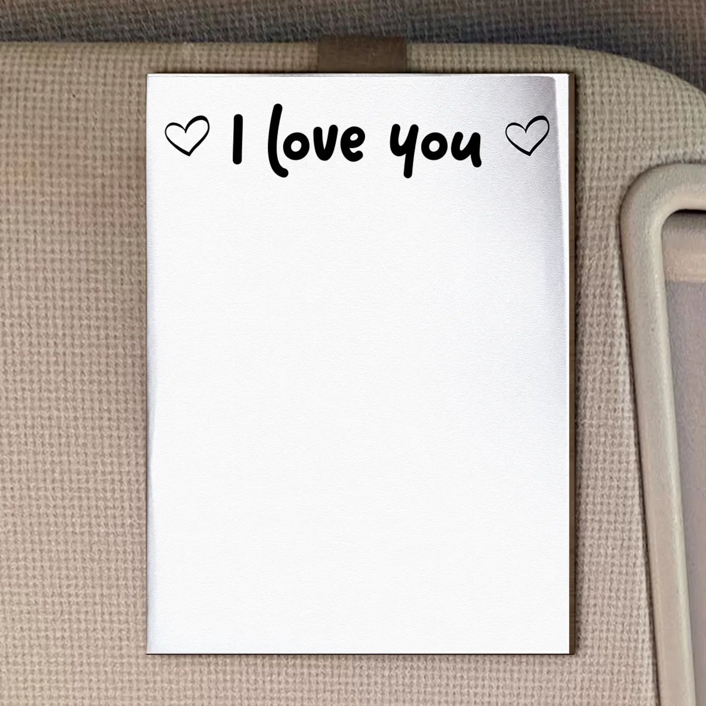 Drive Safe, Handsome - Caricature Your Photo Into Art - For Him, Her - Personalized Car Visor Clip
