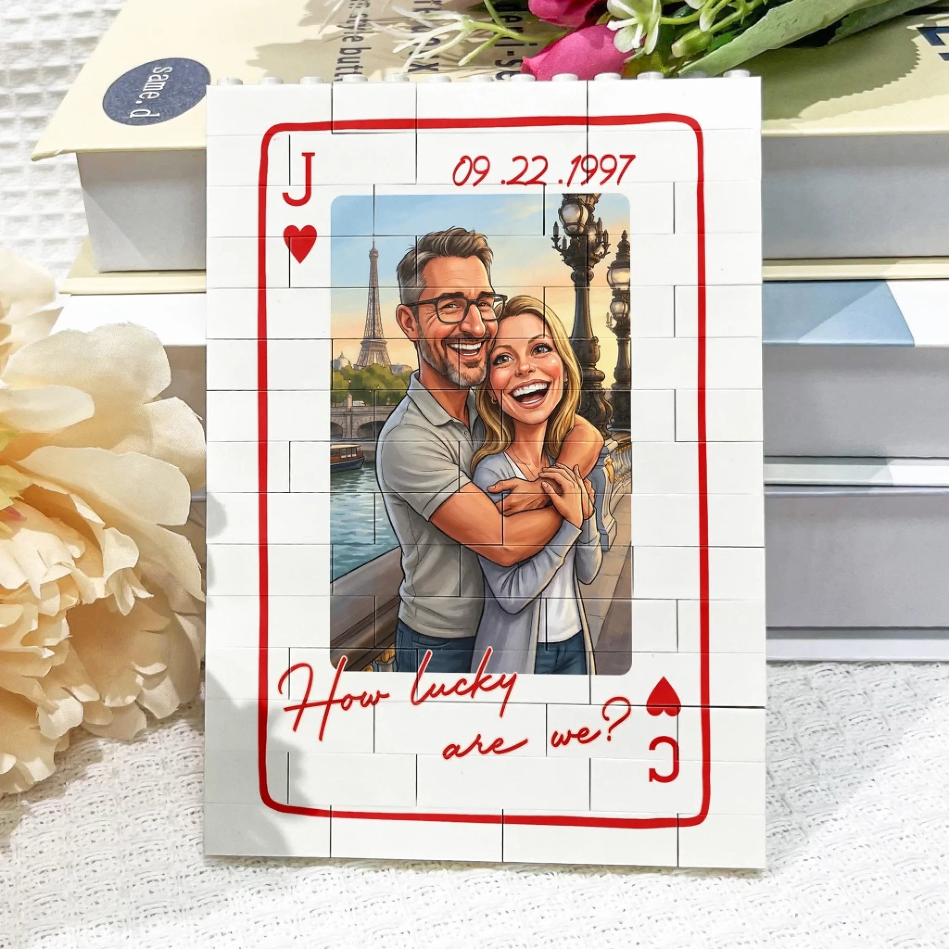 Caricature_Your_Photo_Gift_For_Funny_Couples_Anniversary_Gift_King_Queen_How_Lucky_We_Are_Personalized_Building_Blocks_4