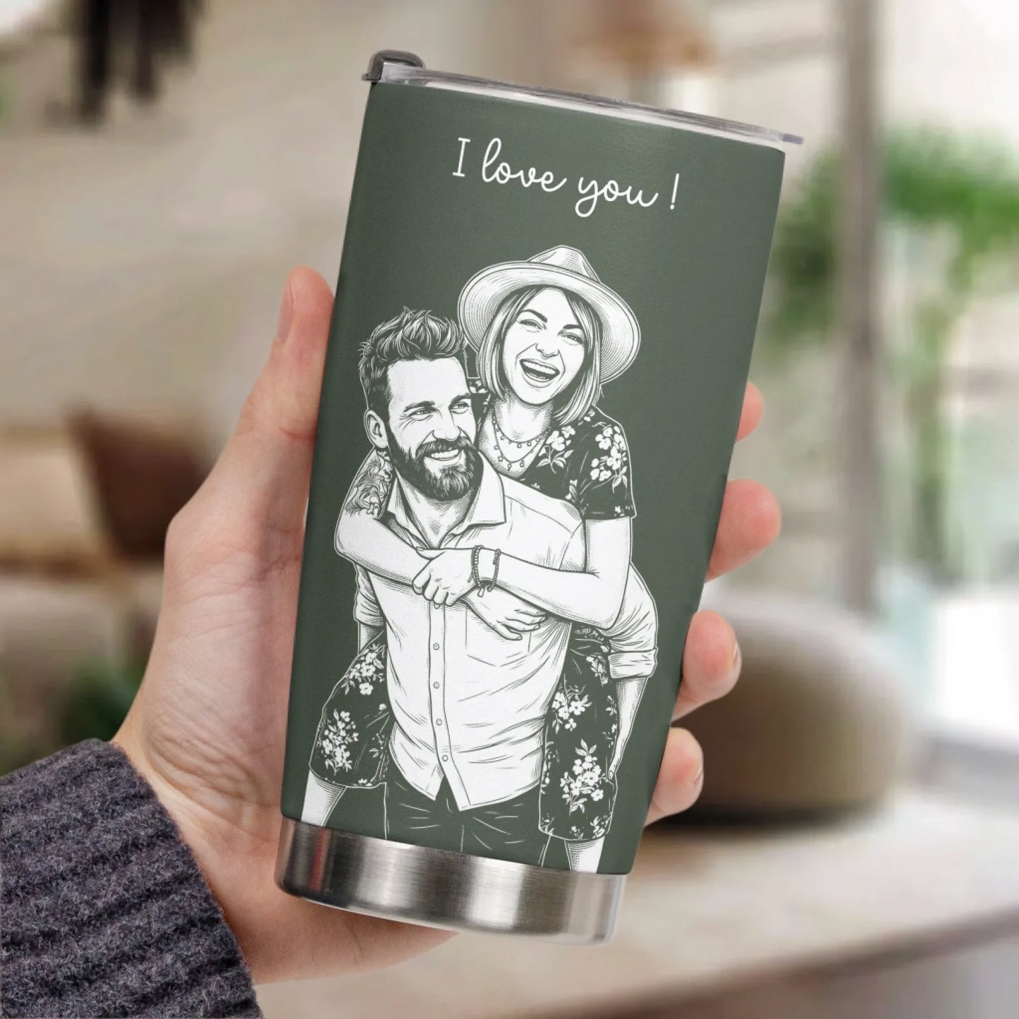 Custom_Couple_Photo_Sketch_Line_Art_Anniversary_Gift_For_Him_Her_Personalized_Tumbler_Cup_4