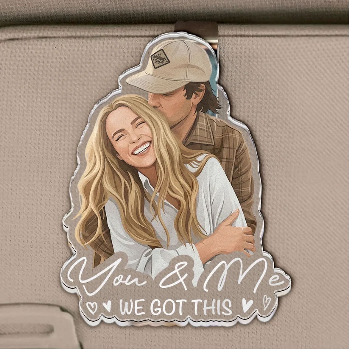 Custom_Faceless_Portrait_Car_Ornament_Anniversary_Gifts_For_Him_Her_Personalized_Car_Visor_Clip_2