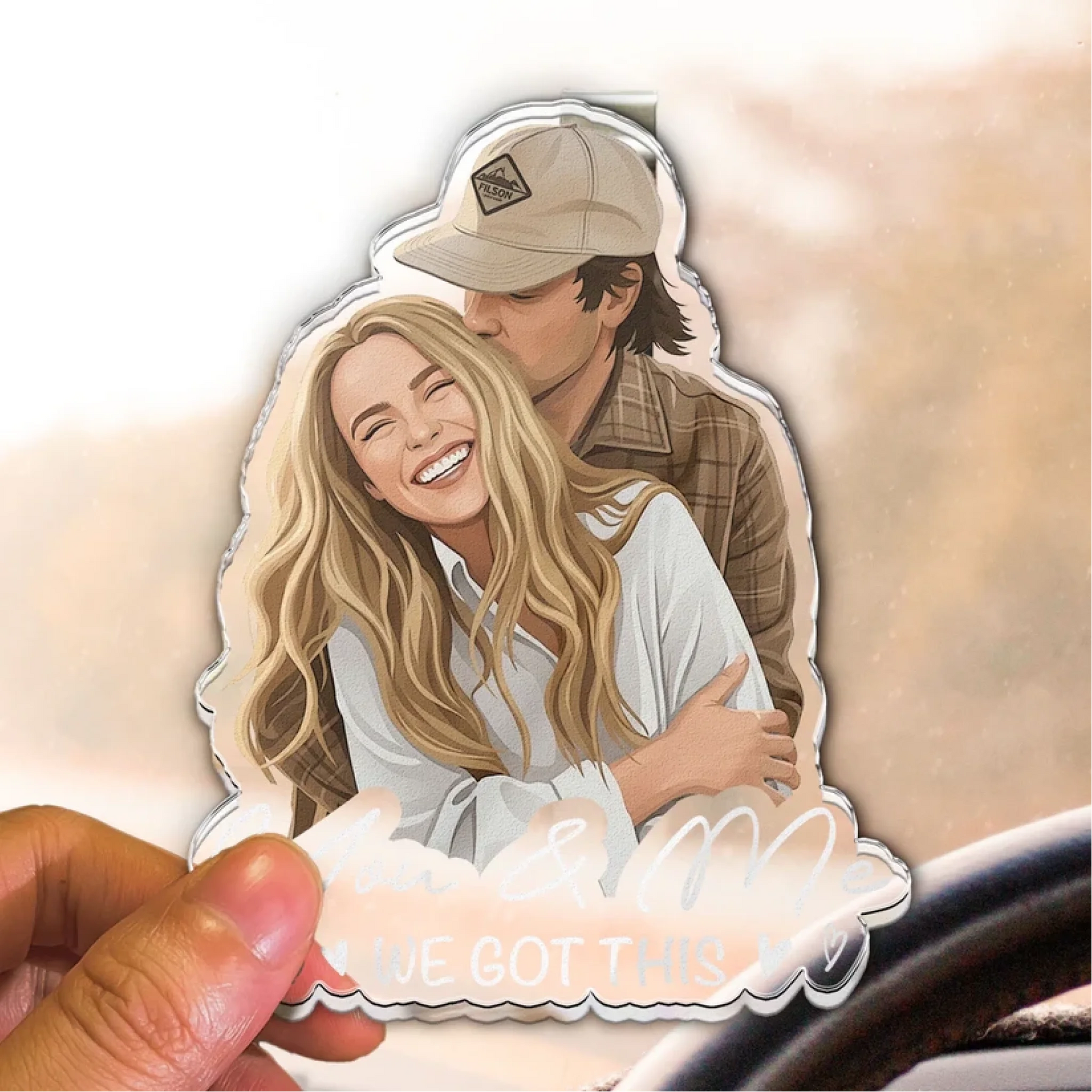 Custom_Faceless_Portrait_Car_Ornament_Anniversary_Gifts_For_Him_Her_Personalized_Car_Visor_Clip_4