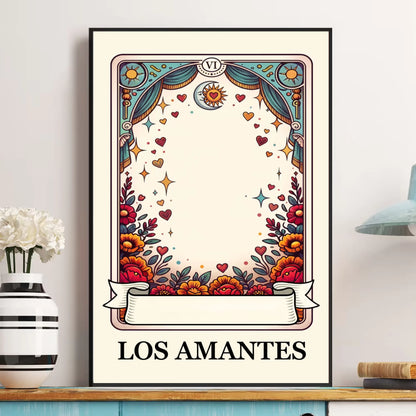 Custom Couple Portrait Day Of The Dead Till Death Do Us Part - Personalized Poster