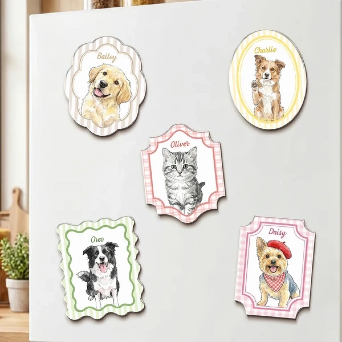 Custom_Pet_Portrait_Watercolor_Gifts_For_Pet_Owners_Personalized_Magnet_2