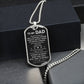 To My Dad - Stay True To Myself - Dog Tag Necklace