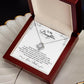To My Daughter - You Will Always Be My Baby Girl - Love Knot Necklace