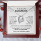 To My Beautiful Soulmate - I Have Found My Mate - Forever Love Necklace