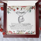 To My Daughter - When We're Not Together - Forever Love Necklace