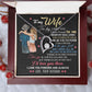 To My Wife From Husband - The Day I Met You - Forever Love Necklace