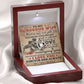 To My Gorgeous Wife - Meeting You Was Fate - Forever Love Necklace