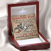 To My Gorgeous Wife - Meeting You Was Fate - Forever Love Necklace