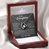 Daughter Believe In Yourself - Forever Love Necklace - Gift For Daughter From Dad