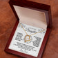 To My Daughter - When you took your first breath - Love Knot Necklace