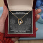 To My Granddaughter Necklace - Journey In Life - Gift For Granddaughter From Grandpa