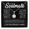 To My Soulmate - To Be Your Last Everything - Eternal Hope Necklace
