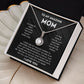 To My Mom - You Are My First Country - Eternal Hope Necklace