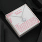 To My Wonderful Mom - Thank You For - Eternal Hope Necklace