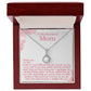 To My Wonderful Mom - Thank You For - Eternal Hope Necklace
