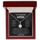 To My Mom - You Are My First Country - Eternal Hope Necklace