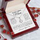 Mom You Are Loved - Eternal Hope Necklace - Gift For Mom From Son - Mother Christmas Gift Idea