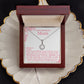 To My Wonderful Mom - Thank You For - Eternal Hope Necklace