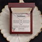 To My Beautiful Soulmate  - I Wish I Could Explain Your Eyes - Eternal Hope Necklace