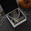 To My Dad - My Forever Hero - Cuban Link Chain