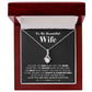 To My Wife The Sun The Wind Necklace - Perfect Gift for Wife - Sentimental Thoughtful Gift - Christmas Valentine's Day Jewelry