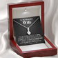 To My Wife The Sun The Wind Necklace - Perfect Gift for Wife - Sentimental Thoughtful Gift - Christmas Valentine's Day Jewelry