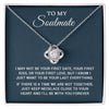 To My Soulmate - To Be Your Last Everything - Love Knot Necklace