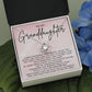 To My Granddaughter - Always Remember - Gift For Granddaughter - Love Knot Necklace