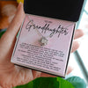 To My Granddaughter - Always Remember - Gift For Granddaughter - Love Knot Necklace