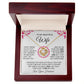 To My Wife Necklace - I May Not Be Your First - Love Knot Necklace