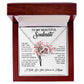 To My Beautiful Soulmate - The Day I Met You - Interlocking Hearts necklace