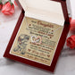 Gift For Daughter - You Are My Sunshine - Interlocking Hearts Necklace