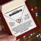 Beautiful Granddaughter Necklace - Deep In Your Heart - Gift for Granddaughter from Grandpa