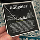 Daughter I Hope You - Personalized Name Necklace - Custom Jewelry For Daughter