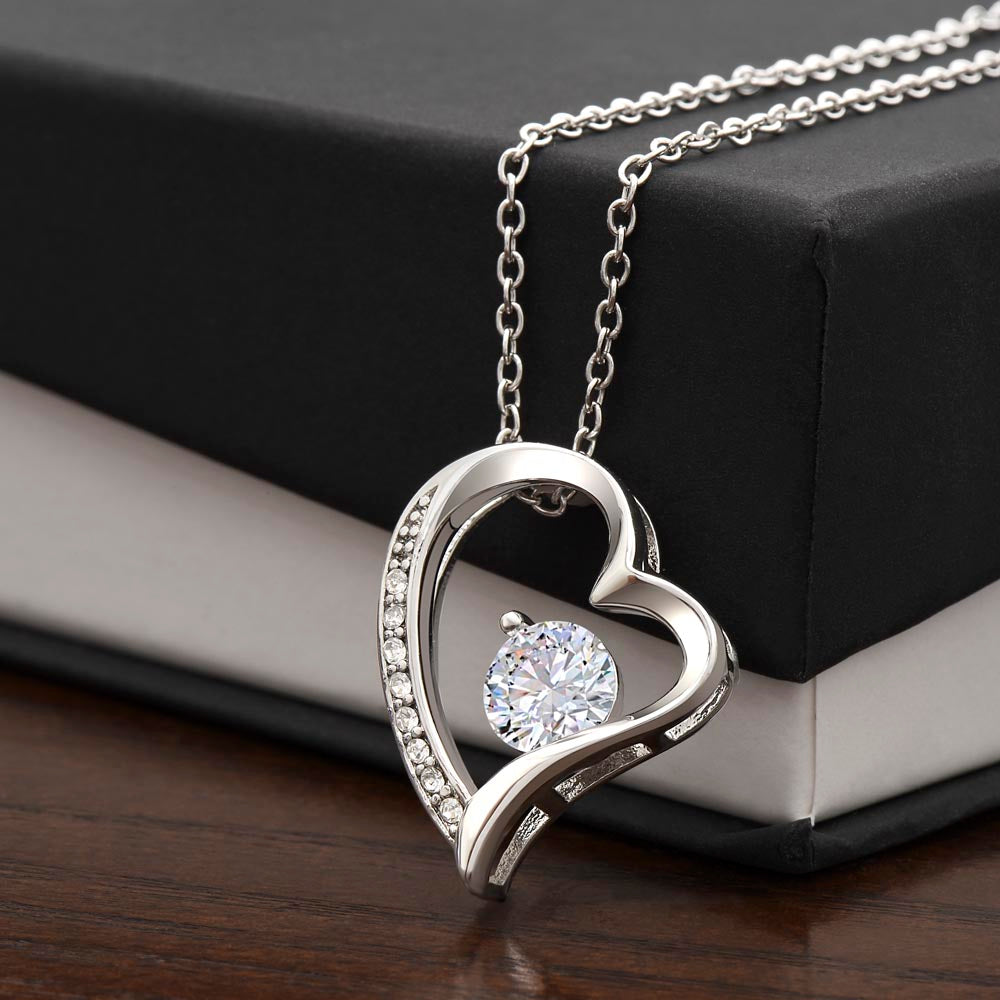 Daughter Believe In Yourself - Forever Love Necklace - Gift For Daughter From Dad
